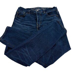 American‎ Eagle Mens Straight 29x30 Dark Wash Denim Jeans